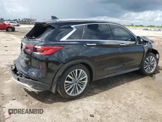 2023 Infiniti QX50 AUTOGRAPH with VIN 3PCAJ5DB9PF117842, listed as a Copart auction lot 65192054 with 1,000 mi miles and Non Repairable. Bid and sale history available at carsss.com. Image 3.
