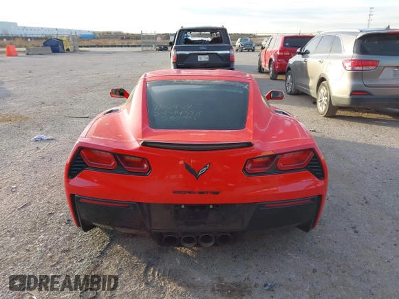 2016 Chevrolet Corvette 2LT with VIN 1G1YD2D7XG5121893, listed as a IAAI auction lot 41079900 with 68,781 mi miles. Bid and sale history available at carsss.com. Image 16.