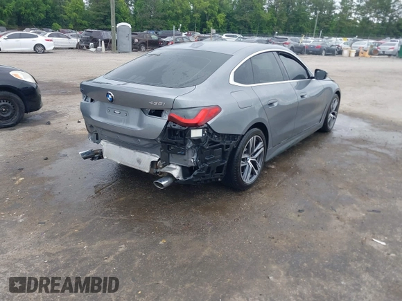 2023 BMW 4 Series 430i xDrive z VIN WBA73AV00PFP42052, wystawiony jako IAAI lot #42359167 z przebiegiem 40 883 mil mil oraz . Historia ofert i sprzedaży dostępna na DreamBid. Obrazek 4.