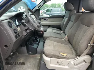 2010 Ford F-150 XL with VIN 1FTMF1EW2AKB85161, listed as a Copart auction lot 63741515 with 173,982 mi miles and Salvage title. Bid and sale history available at DreamBid. Image 7.