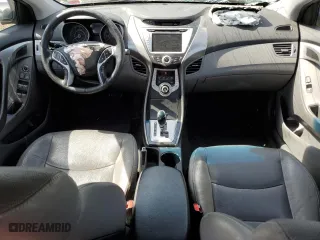 2012 Hyundai Elantra GLS with VIN KMHDH4AE5CU288134, listed as a Copart auction lot 59007454 with 0 mi miles and Non Repairable. Bid and sale history available at carsss.com. Image 8.