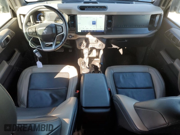 2022 Ford Bronco with VIN 1FMEE5DPXNLB41865, listed as a Copart auction lot 88532235 with 44,694 mi miles and Salvage Title. Bid and sale history available at DreamBid. Image 8.