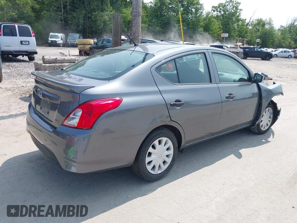 2019 Nissan Versa SV with VIN 3N1CN7AP5KL819887, listed as a IAAI auction lot 40090171 with Not provided miles and . Bid and sale history available at DreamBid. Image 4.