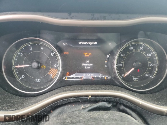 2014 Jeep Cherokee Limited z VIN 1C4PJLDB9EW262483, wystawiony jako Copart lot #54376075 z przebiegiem 151 405 mil mil oraz Szkoda całkowita • Salvage title. Historia ofert i sprzedaży dostępna na DreamBid. Obrazek 9.