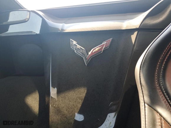 2014 Chevrolet Corvette Stingray 2LT with VIN 1G1YD3D79E5124044, listed as a Copart auction lot 74028634 with 0 mi miles and Salvage Title. Bid and sale history available at carsss.com. Image 10.