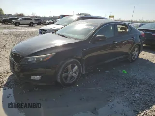 2014 Kia Optima LX z VIN 5XXGM4A78EG280133, wystawiony jako Copart lot #52127405 z przebiegiem 158 369 mil mil oraz Szkoda całkowita • Salvage title. Historia ofert i sprzedaży dostępna na DreamBid. Obrazek 1.