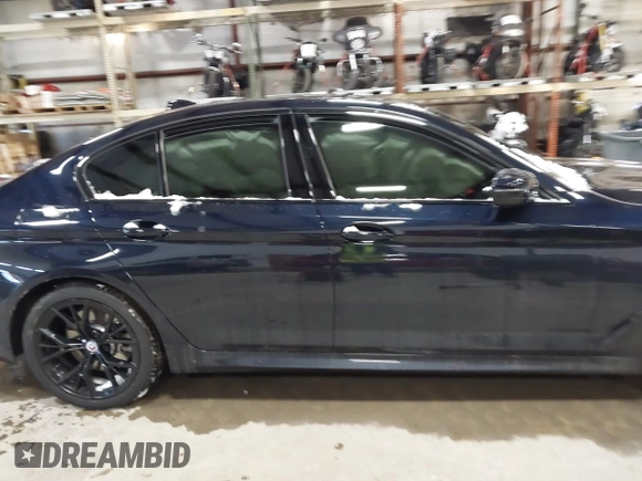 2022 BMW 5 Series 540i xDrive with VIN WBA73BJ06NWX68292, listed as a IAAI auction lot 41093254 with Not provided miles and . Bid and sale history available at DreamBid. Image 13.