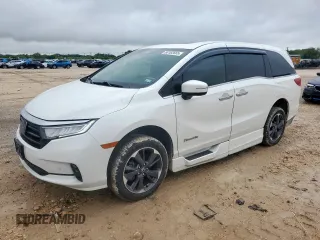 2022 Honda Odyssey Elite z VIN 5FNRL6H93NB066040, wystawiony jako Copart lot #60162665 z przebiegiem 36 665 mil mil oraz Szkoda całkowita • Salvage title. Historia ofert i sprzedaży dostępna na DreamBid. Obrazek 1.