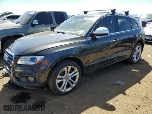 2015 Audi SQ5 Premium Plus with VIN WA1CGAFP2FA133987, listed as a Copart auction lot 47605733 with 82,091 mi miles. Bid and sale history available at carsss.com. Image 1.