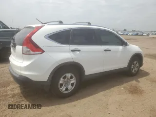 2013 Honda CR-V LX with VIN 5J6RM3H36DL022305, listed as a Copart auction lot 60541385 with 113,106 mi miles and Salvage title. Bid and sale history available at DreamBid. Image 3.