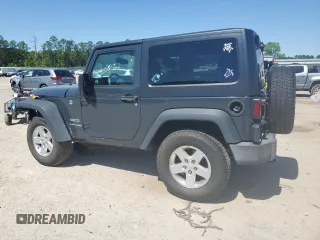 2018 Jeep Wrangler Sport S z VIN 1C4AJWAG1JL868055, wystawiony jako Copart lot #53325105 z przebiegiem 63 556 mil mil oraz Szkoda całkowita • Salvage title. Historia ofert i sprzedaży dostępna na DreamBid. Obrazek 2.