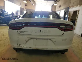 2022 Dodge Charger Police with VIN 2C3CDXKG0NH130680, listed as a Copart auction lot 86765464 with 0 mi miles and Clean Title. Bid and sale history available at carsss.com. Image 6.