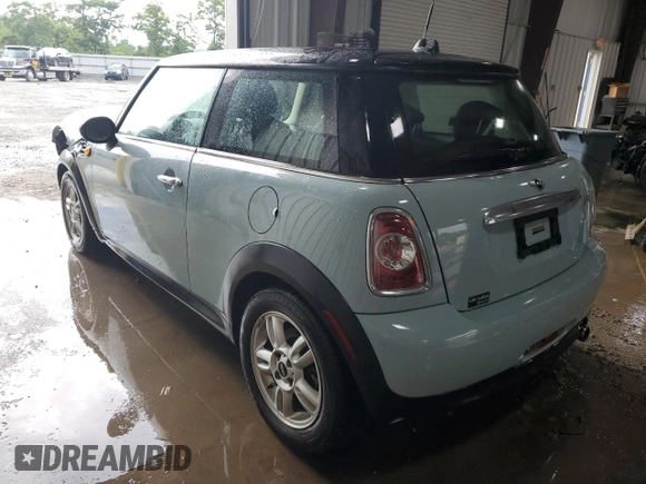 2012 MINI Hardtop with VIN WMWSU3C55CT541969, listed as a Copart auction lot 60988325 with 44,770 mi miles and Salvage title. Bid and sale history available at DreamBid. Image 2.
