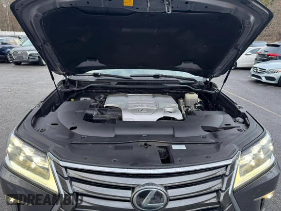 2017 Lexus LX with VIN JTJHY7AX7H4224562, listed as a Copart auction lot 82544544 with 148,146 mi miles and Clean Title. Bid and sale history available at carsss.com. Image 8.