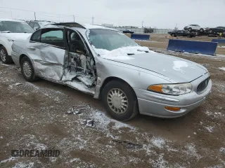 2001 Buick LeSabre Custom with VIN 1G4HP54KX1U154373, listed as a Copart auction lot 44958335 with 267,537 mi miles and Salvage Title. Bid and sale history available at DreamBid. Image 4.