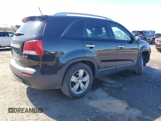2013 Kia Sorento EX with VIN 5XYKUDA24DG393585, listed as a Copart auction lot 50001715 with 156,568 mi miles and Salvage Title. Bid and sale history available at carsss.com. Image 3.