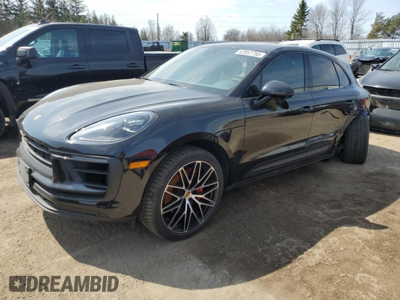 2023 Porsche Macan S с VIN WP1AG2A56PLB38395, выставлен на аукционе Copart как лот 52857755 с пробегом 18 881 миль миль и Чистый • Clean title. История ставок и продаж доступна на DreamBid. Изображение 1.