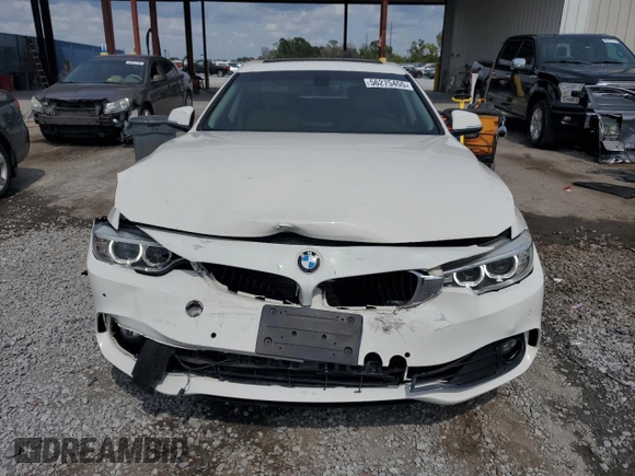 2015 BMW 4 Series 428i with VIN WBA4A9C59FGL85999, listed as a Copart auction lot 56275455 with 105,961 mi miles and Salvage title. Bid and sale history available at DreamBid. Image 5.
