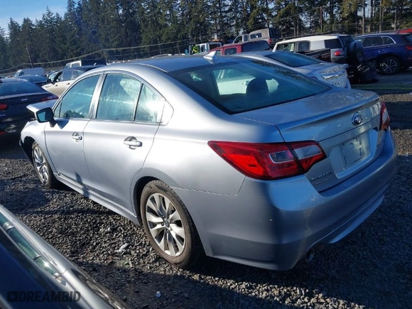 2017 Subaru Legacy Premium with VIN 4S3BNAC60H3067367, listed as a IAAI auction lot 41367037 with 63,394 mi miles. Bid and sale history available at carsss.com. Image 3.