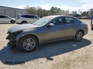 2015 Infiniti Q40 with VIN JN1CV6AR7FM522322, listed as a Copart auction lot 50970895 with 134,752 mi miles and Salvage Title. Bid and sale history available at carsss.com. Image 1.