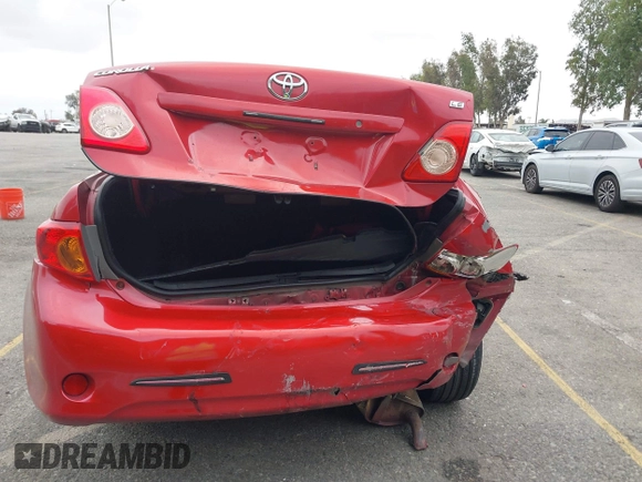2009 Toyota Corolla with VIN 1NXBU40E89Z121974, listed as a IAAI auction lot 42068799 with 226,484 mi miles and . Bid and sale history available at DreamBid. Image 16.