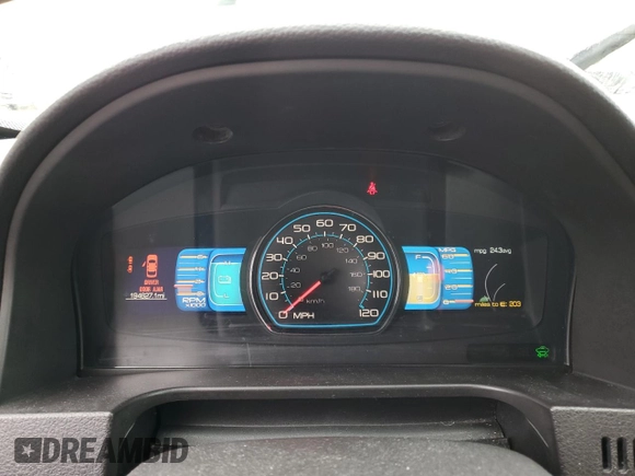 2010 Ford Fusion Hybrid with VIN 3FADP0L34AR288745, listed as a Copart auction lot 48958375 with 194,627 mi miles and Salvage Title. Bid and sale history available at DreamBid. Image 9.