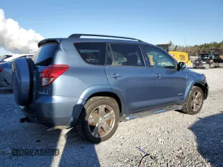 2008 Toyota RAV4 Sport with VIN JTMZK32VX85017589, listed as a Copart auction lot 45153035 with 250,743 mi miles and Salvage title. Bid and sale history available at DreamBid. Image 3.