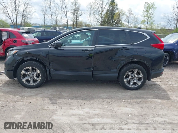 2018 Honda CR-V EX with VIN 7FARW2H58JE026967, listed as a IAAI auction lot 42129475 with 106,477 mi miles and . Bid and sale history available at DreamBid. Image 14.