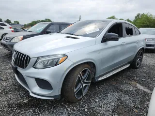 2017 Mercedes-Benz GLE 43 AMG with VIN 4JGED6EB3HA064705, listed as a Copart auction lot 61675435 with Not provided miles and Salvage title. Bid and sale history available at DreamBid. Image 1.