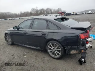 2018 Audi A6 Premium with VIN WAUF8AFC0JN092593, listed as a Copart auction lot 84403124 with 98,683 mi miles and Salvage Title. Bid and sale history available at carsss.com. Image 2.