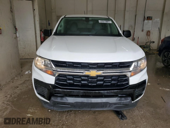 2021 Chevrolet Colorado 2WD Work Truck with VIN 1GCGSBEA2M1175856, listed as a Copart auction lot 55280735 with 93,946 mi miles and Clean title. Bid and sale history available at DreamBid. Image 5.