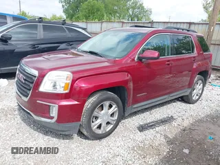 2017 GMC Terrain SLE z VIN 2GKALNEK4H6106753, wystawiony jako IAAI lot #42183871 z przebiegiem 102 074 mil mil oraz . Historia ofert i sprzedaży dostępna na DreamBid. Obrazek 2.