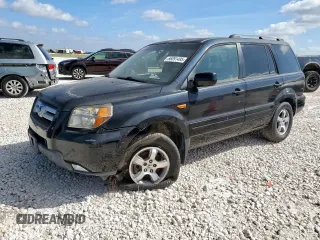 2007 Honda Pilot EX-L with VIN 5FNYF28547B014752, listed as a Copart auction lot 66091495 with 85,483 mi miles and Clean title. Bid and sale history available at DreamBid. Image 1.
