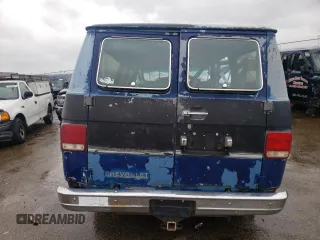 1989 Chevrolet Express Beauville with VIN 1GNEG25K5K7117906, listed as a Copart auction lot 50398923 with 48,396 mi miles and Salvage Title. Bid and sale history available at carsss.com. Image 6.