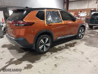 2022 Nissan Rogue SL with VIN JN8BT3CA4NW041925, listed as a IAAI auction lot 41343873 with 51,006 mi miles. Bid and sale history available at carsss.com. Image 4.