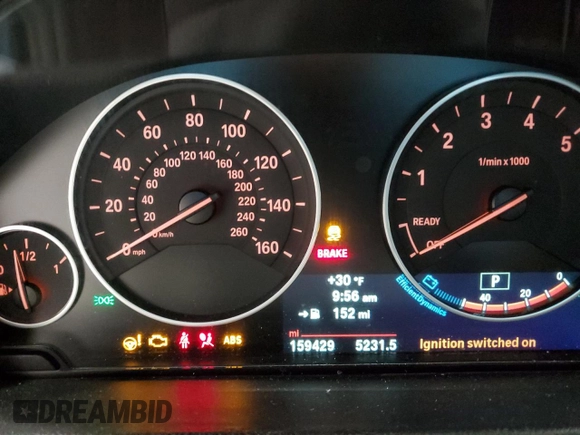 2014 BMW 4 Series 428i xDrive z VIN WBA3N9C53EF721523, wystawiony jako Copart lot #43892295 z przebiegiem 159 429 mil mil oraz Szkoda całkowita • Salvage title. Historia ofert i sprzedaży dostępna na DreamBid. Obrazek 9.