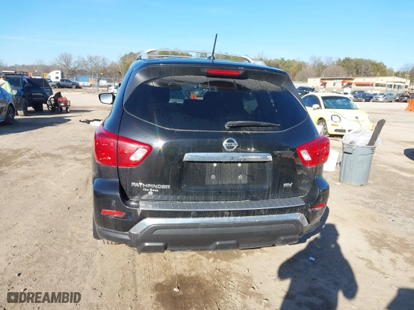 2017 Nissan Pathfinder SV with VIN 5N1DR2MN6HC901405, listed as a IAAI auction lot 41434583 with 182,816 mi miles. Bid and sale history available at carsss.com. Image 16.
