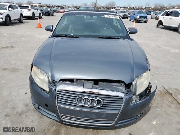 2008 Audi A4 2.0T with VIN WAUAF48H38K009387, listed as a Copart auction lot 49158955 with 97,669 mi miles and Salvage Title. Bid and sale history available at carsss.com. Image 5.