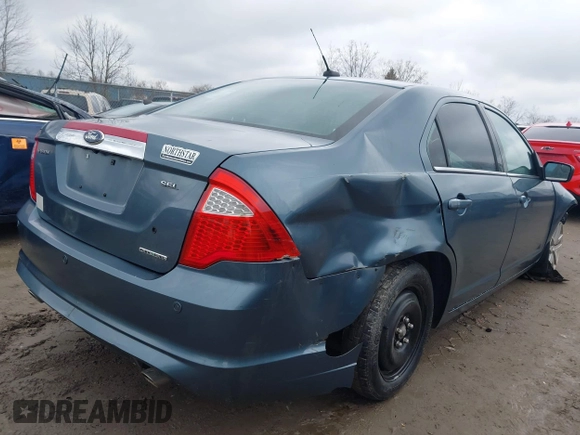 2012 Ford Fusion SEL with VIN 3FAHP0JG6CR444262, listed as a IAAI auction lot 41990541 with 151,914 mi miles. Bid and sale history available at carsss.com. Image 4.