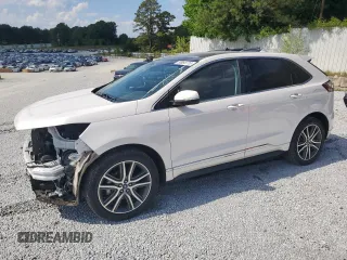 2019 Ford Edge Titanium z VIN 2FMPK3K92KBC43554, wystawiony jako Copart lot #55993775 z przebiegiem 67 858 mil mil oraz Szkody całkowita. Historia ofert i sprzedaży dostępna na DreamBid. Obrazek 1.