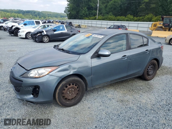 2012 Mazda 3 i Sport with VIN JM1BL1UF2C1625308, listed as a Copart auction lot 63239515 with 163,314 mi miles and Clean title. Bid and sale history available at DreamBid. Image 1.