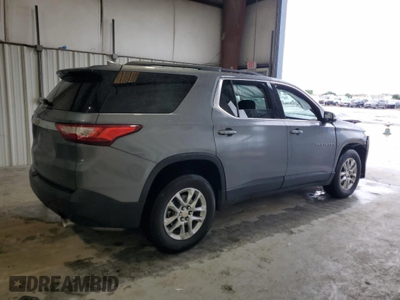 2019 Chevrolet Traverse LT Cloth with VIN 1GNERGKW4KJ313983, listed as a Copart auction lot 58828275 with Not provided miles and Salvage title. Bid and sale history available at DreamBid. Image 3.