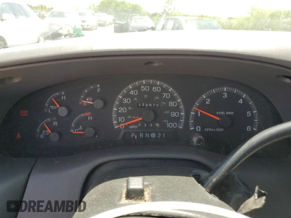 1998 Ford F-150 with VIN 1FTZX1765WKA88964, listed as a Copart auction lot 57334945 with 172,672 mi miles and Salvage title. Bid and sale history available at DreamBid. Image 9.