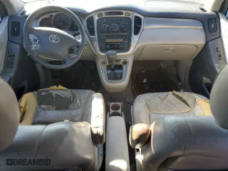 2001 Toyota Highlander with VIN JTEGF21A910017537, listed as a Copart auction lot 87800215 with 284,267 mi miles and Salvage Title. Bid and sale history available at carsss.com. Image 8.