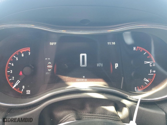 2014 Dodge Durango Limited with VIN 1C4SDJDT6EC558786, listed as a Copart auction lot 52459695 with 158,338 mi miles and Salvage Title. Bid and sale history available at carsss.com. Image 9.