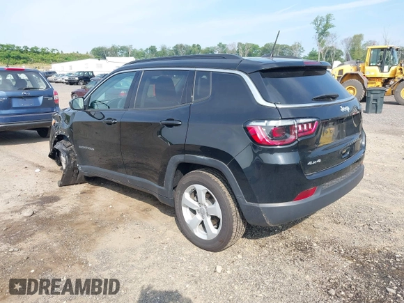 2021 Jeep Compass Latitude with VIN 3C4NJDBB7MT541189, listed as a IAAI auction lot 42429556 with 44,056 mi miles and . Bid and sale history available at DreamBid. Image 3.