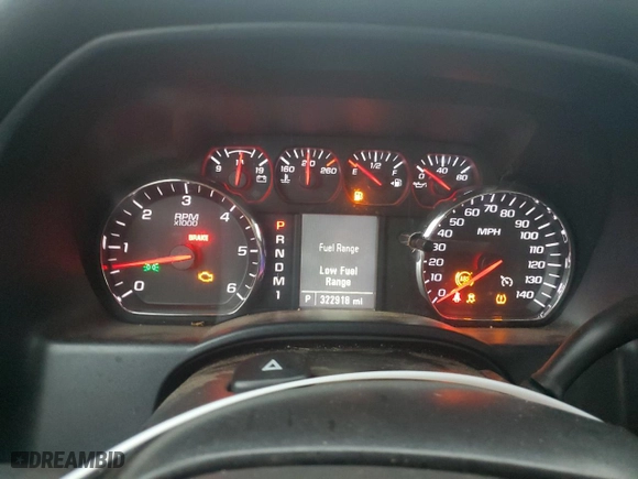 2016 Chevrolet Silverado 2500HD Work Truck with VIN 1GC1KUEG7GF156300, listed as a Copart auction lot 83454474 with 322,918 mi miles and Salvage Title. Bid and sale history available at carsss.com. Image 9.