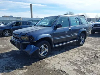 1998 Infiniti QX4 with VIN JNRAR05Y0WW027570, listed as a IAAI auction lot 41882870 with 147,639 mi miles and . Bid and sale history available at DreamBid. Image 16.