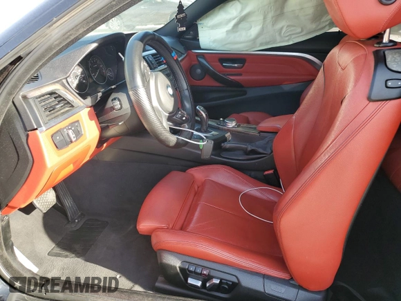 2016 BMW 4 Series 435i with VIN WBA3R1C52GK529980, listed as a Copart auction lot 85152154 with 87,972 mi miles and Salvage title. Bid and sale history available at DreamBid. Image 7.