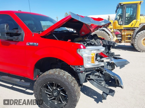 2018 Ford F-150 XL with VIN 1FTEW1E53JFA02130, listed as a IAAI auction lot 41769332 with 186,681 mi miles. Bid and sale history available at carsss.com. Image 16.
